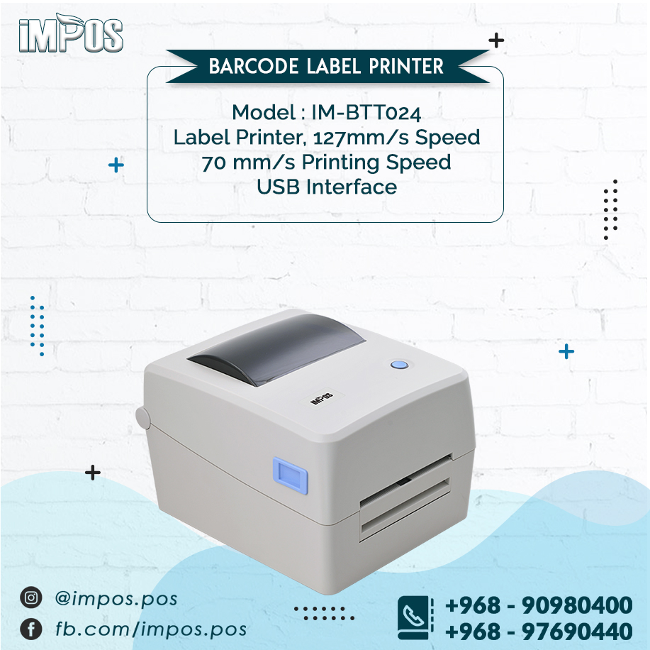 Impos Barcode Label Printer