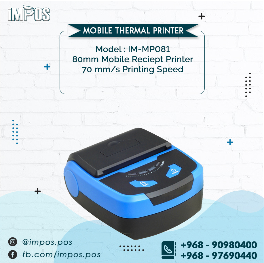 Impos Mobile Thermal Receipt Printer